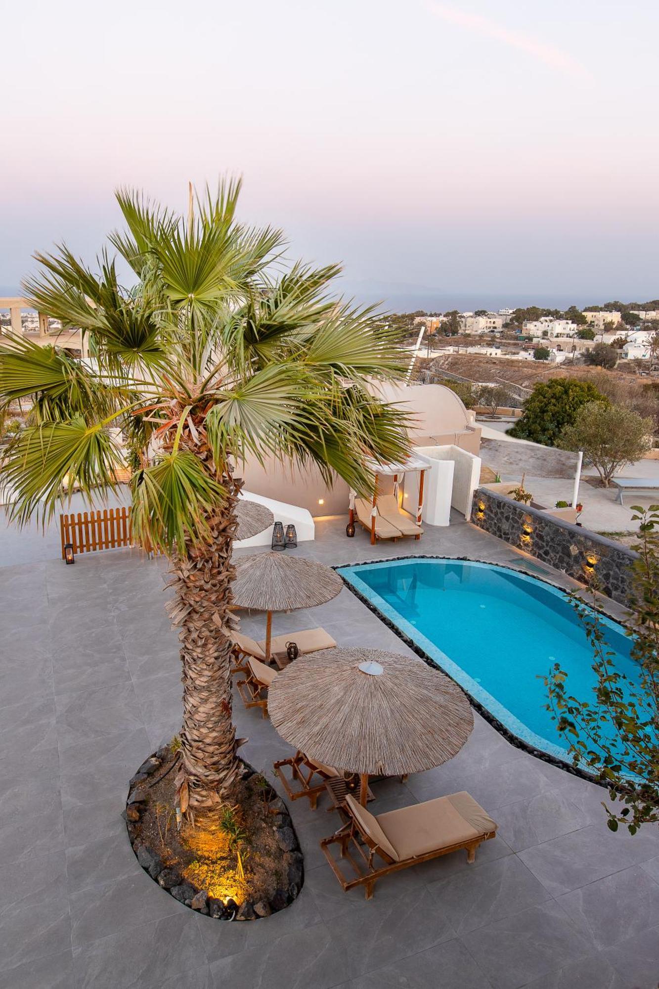 Santorini Villatzio Suites Mesaria Exterior foto
